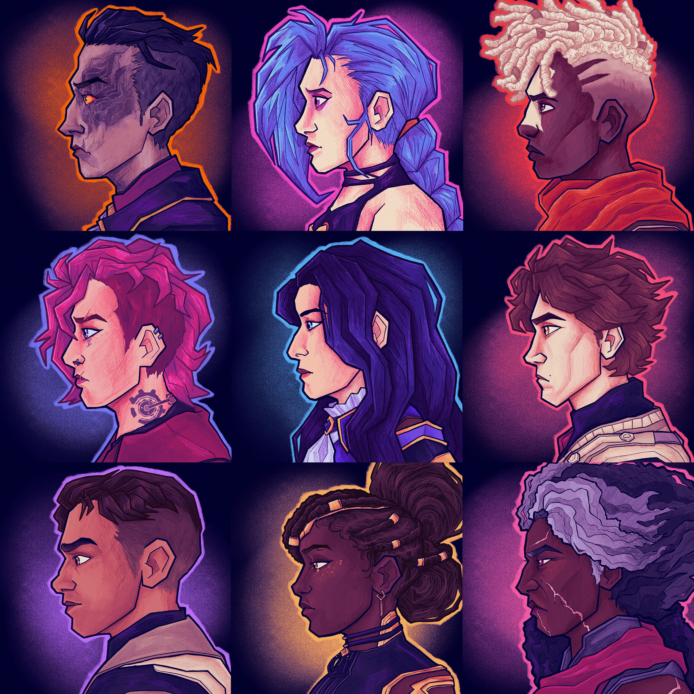 Arcane Portrait Series